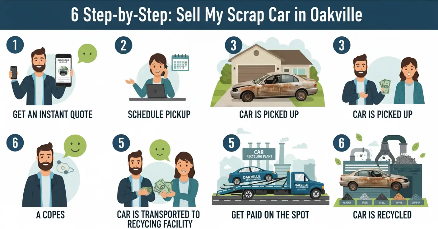 Sell My Scrap Car in Oakville 