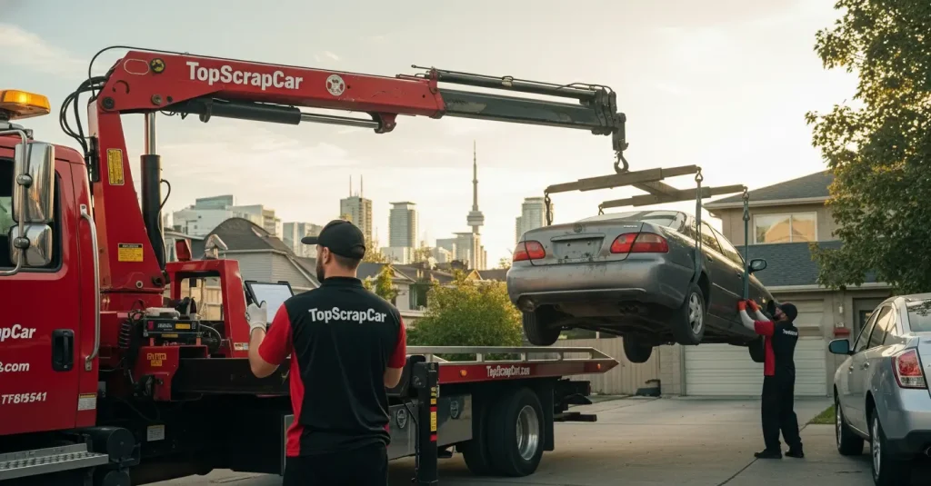Scrap Car Removal in Toronto