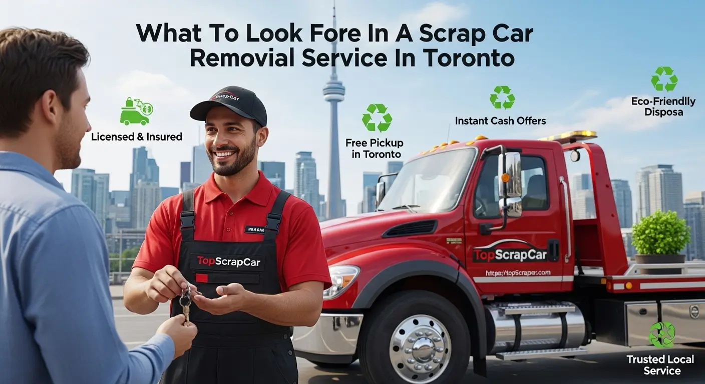 What To Look For In A Scrap Car Removal Service In Toronto