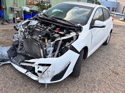 Scrap vehicle removal yard
